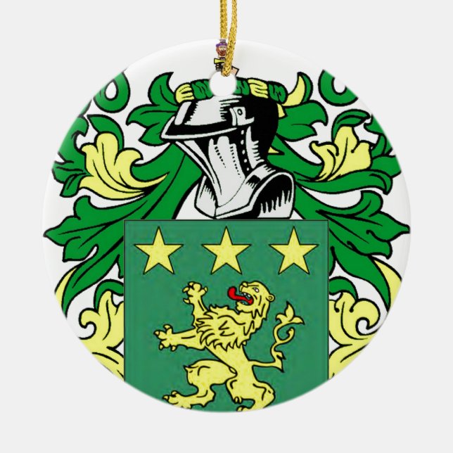 Moore-Wappen Keramikornament (Vorne)
