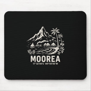 Moorea Insel Französisch-Polynesien Strandurlaub Mousepad