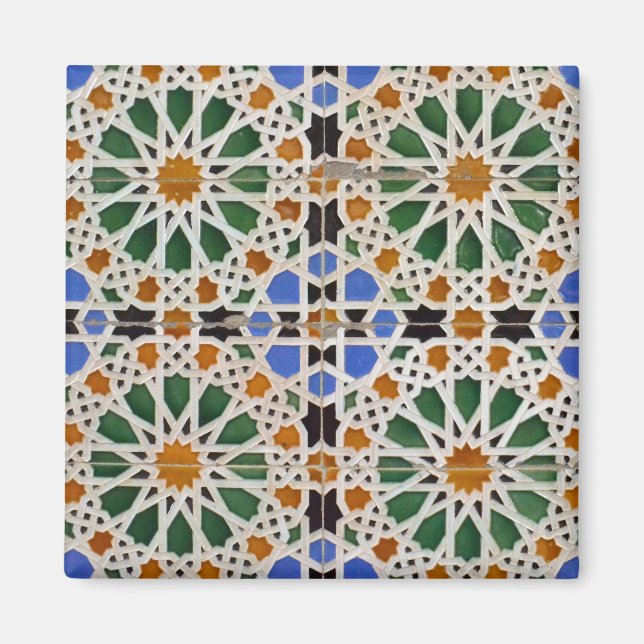 Moorish Geometric Magnet (Vorne)