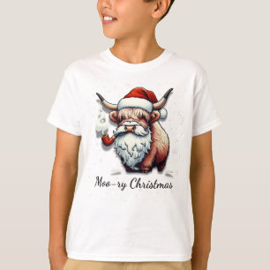 Moory Christmas Design T-Shirt