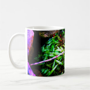 Moos auf Felsen Kaffeetasse