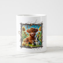 Moos & Brews: Jumbo-Tasse für Kühe im Hochland