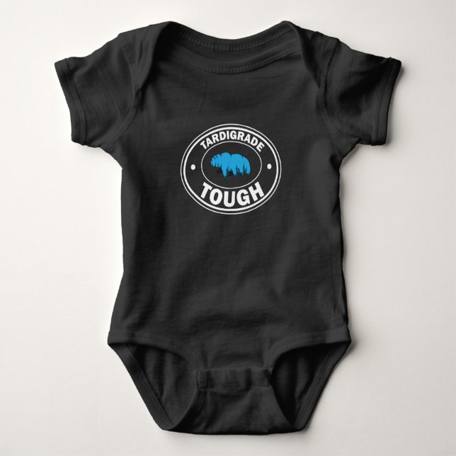 Moos-Ferkel-Tardigrade starker Wasser-Bär Baby Strampler (Vorderseite)
