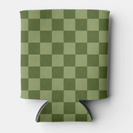 Moos Green Checkerboard Dosenkühler