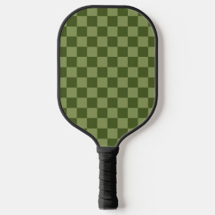 Moos Green Checkerboard Pickleball Schläger