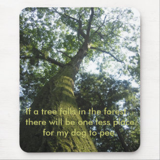 Moosbedeckter Baum Mousepad