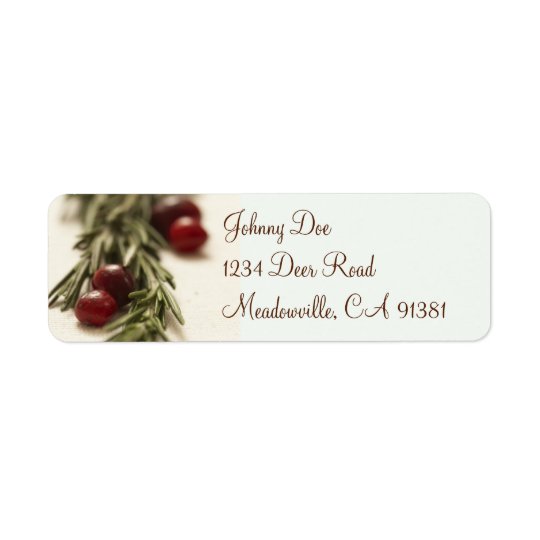 Moosbeeren u. Aufkleber Rosemarys Avery