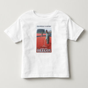 Moosbeersumpf-Ernte - Gurren-Bucht, Oregon Kleinkind T-shirt