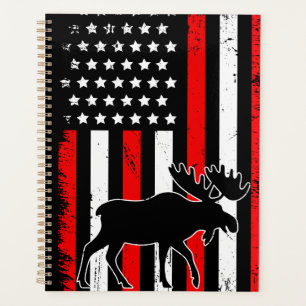 Moose American Flag Planer