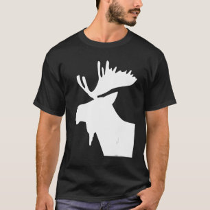 Moose Antlers Schweden Norwegen Finnland Skandinav T-Shirt