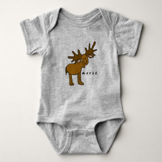 Moose Baby Bodysuit oder One-Piece (keine Basis) Baby Strampler