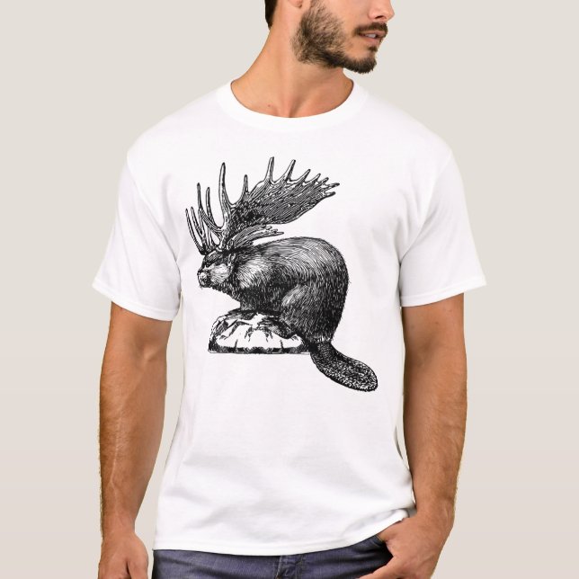 Moose Beaver T-Shirt (Vorderseite)