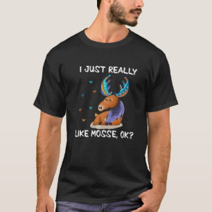 Moose Canadian Forest National Animal Camper Mos T-Shirt
