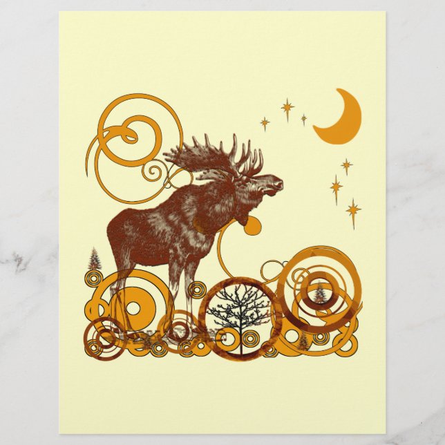 Moose Christmas Flyer (Vorne)