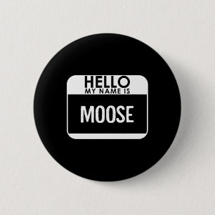 Moose Costume Fun Easy Halloween Outfit Tier Button