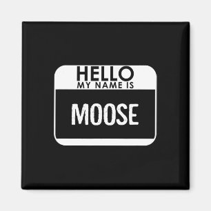 Moose Costume Fun Easy Halloween Outfit Tier Magnet