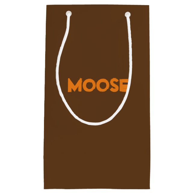 Moose-Geschenktasche Kleine Geschenktüte (Vorderseite)
