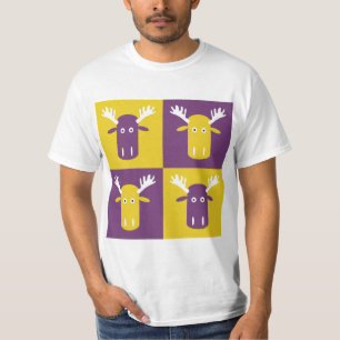 Moose Head Pop Art Shirts & Jacken