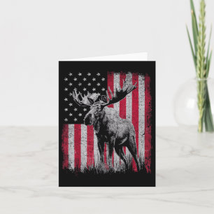 Moose Lover 4. Juli Patriotische Unabhängigkeit de Karte