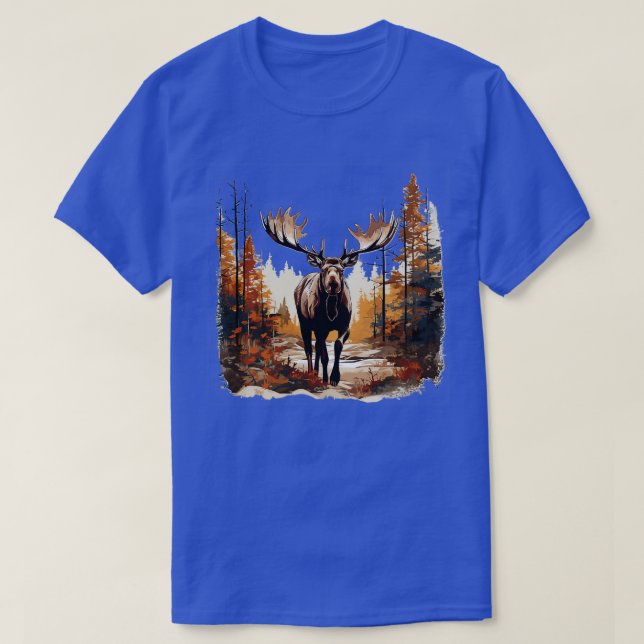 Moose Lover TShirt 11 (Design devant)