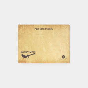 Moose Meat Rock Band Post-it Klebezettel