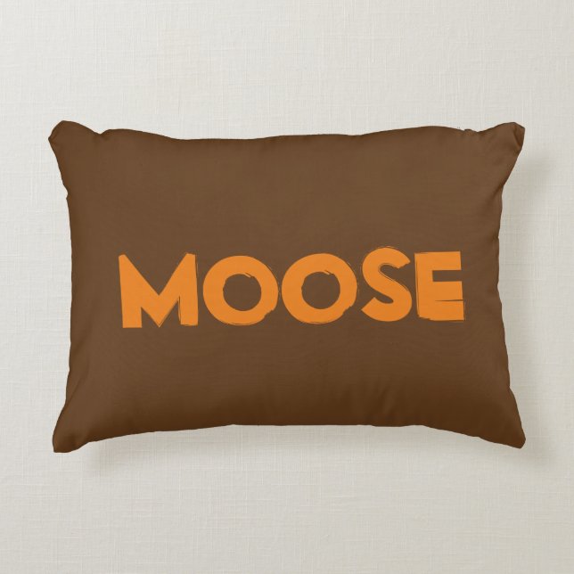 Moose Pillow Dekokissen (Vorderseite)