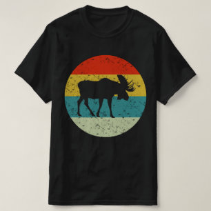 MOOSE Retro Vintage Silhouette 70er T-Shirt
