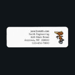 Moose riding unicycle Choose Background |<br><div class="desc">Elchhirsche Rentierhorn Illustration,  Cartoon Tierkopf lustig ,  Maskottelche Natur wild ,  zeichnend Tierhorn ,  Waldbraun fröhliche Farbe ,  Comic Lächeln fröhlich ,  Waldweiden Weihnachtstiere niedlich,  Einrad-Jonggler jonglieren Pop,  Rad Performance Gleichgewicht bunt , Retro-Elch Rentiere</div>