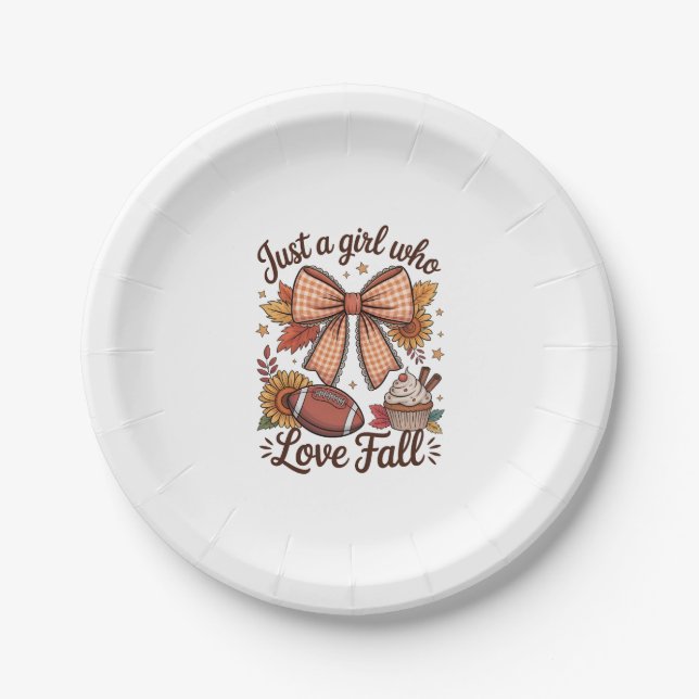 Moose Shirt Country Pumpkin Pappteller (Vorderseite)