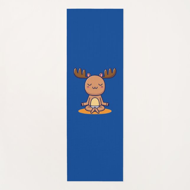 Moose Yoga Yogamatte (Vorderseite)