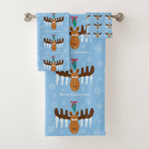 Moosehead_Icicle Antlers_Mistletoe_Merry Kissmoose