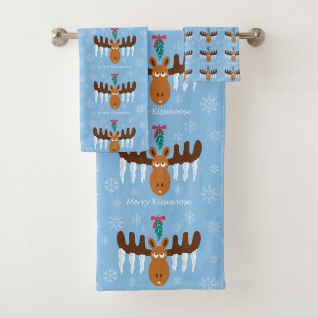 Moosehead_Icicle Antlers_Mistletoe_Merry Kissmoose (En situation)