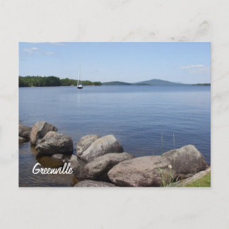 Moosehead Lake Postcard Postkarte