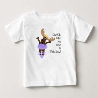 Mooserina der unbeholfene Elch Ich hoffe, Sie tanz Baby T-shirt