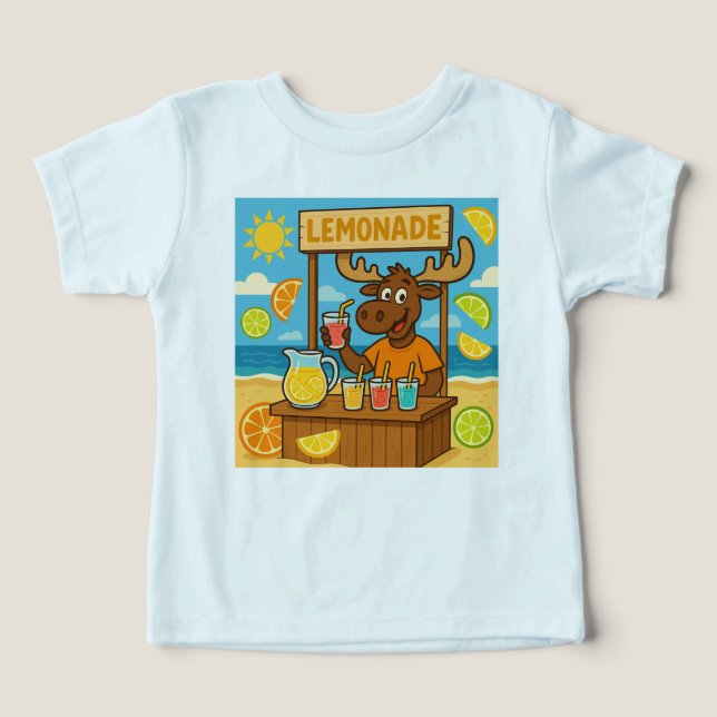 Moose's Limonadenstand – Süßer und sonniger Sommer (Design Vorderseite)
