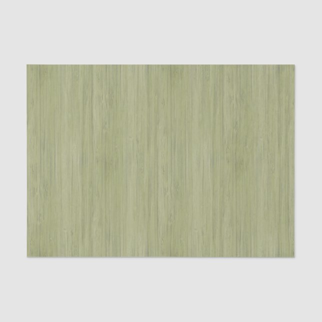 Moosgrün-hölzerner Korn-Bambusblick Seidenpapier (Vorderseite)