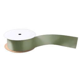Moosgrün Satinband