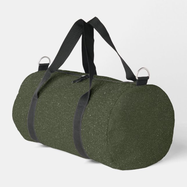 Moosgrüne Duffeltasche - individuell einstellbar Duffle Bag (Linke Seite)
