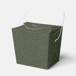 Moosgrüne Gefälligkeitsboxen - Maßgeschneidert Geschenkschachtel