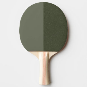 Moosgrüne Pingpongpaddel split Tischtennis Schläger