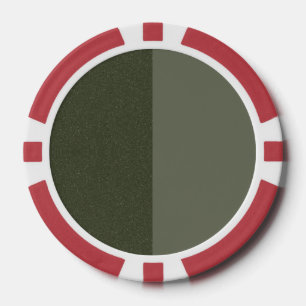 Moosgrüner Poker-Chip teilen Pokerchips
