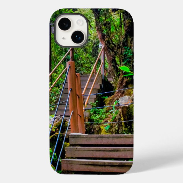 Moosiger Wald Case-Mate iPhone 14 Plus Hülle (Rückseite)