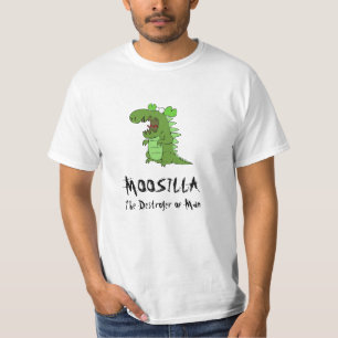 MOOSILLA der Zerstörer des Mannes T-Shirt