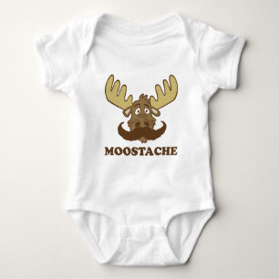 Moostache Baby Strampler