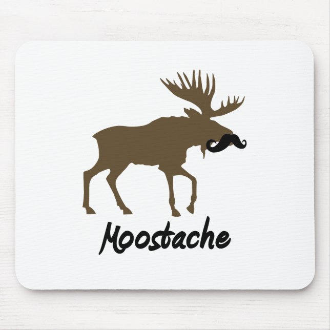 Moostache Mousepad (Vorne)