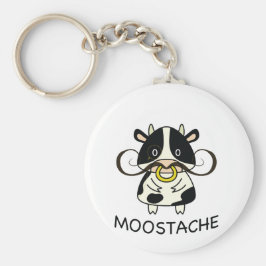 Moostache Schlüsselanhänger