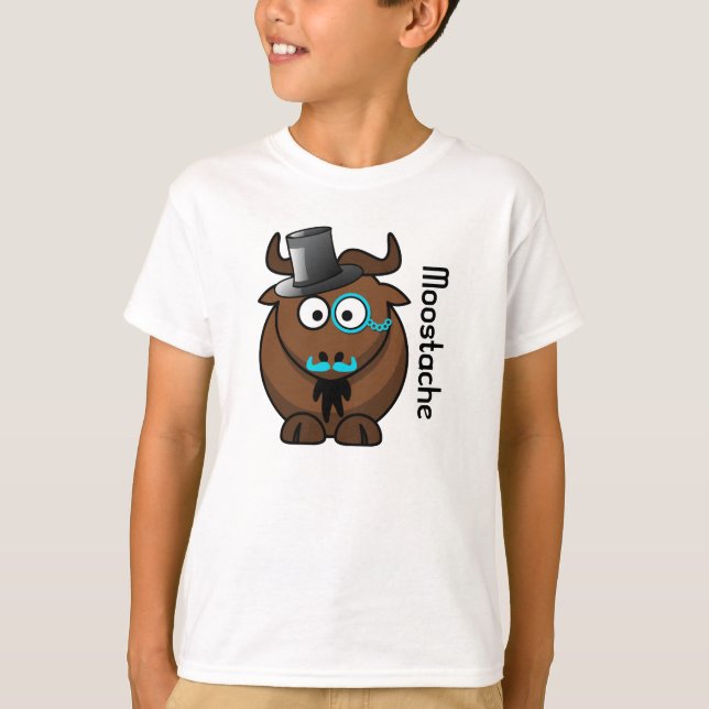 Moostache T-Shirt (Vorderseite)