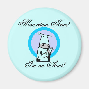 Moovelous New Tante Tshirts und Geschenke Magnet
