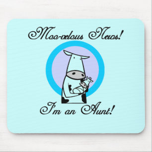 Moovelous New Tante Tshirts und Geschenke Mousepad