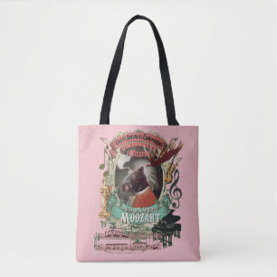 Moozart Elch-Tierkomponist-Mozart-Parodie Tasche